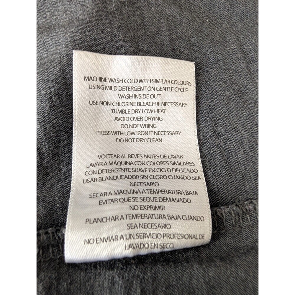 Solid Gray Long Sleeve Tee - image 7